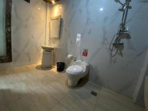 Deluxe room with pool view at Ubud