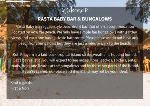 Rasta Baby Bar & Bungalows - Suitable for young travelers
