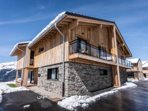 Chalet neuf à La Plagne, accès direct aux pistes, sauna, parking, 5 chambres - FR-1-755-39