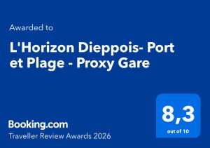 LHorizon Dieppois- Port et Plage - Proxy Gare