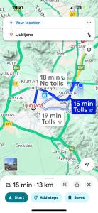 Vila Brinje Private room with spa