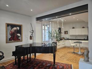 Appartement dexception de 200 m2 en coeur de ville de Salies de Bearn, au confort premium