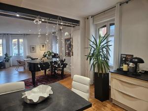 Magnifique duplex 200 m2 en coeur de ville de Salies de Bearn, au confort premium