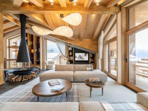 Chalet luxueux Courchevel 1300, 12 pers, jacuzzi, animaux admis, parking - FR-1-568-43