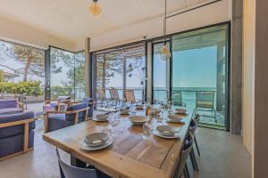 Villa Mer avec vue sur le bassin