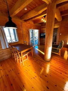 Aso Log house with a superb view 2 minutes by car from Roadside Station Kugino Accommodation lobby