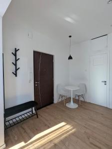 Minimal City Studio with Castle View