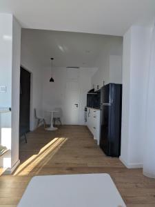 Minimal City Studio with Castle View