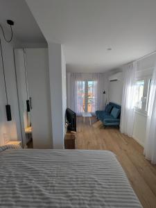 Minimal City Studio with Castle View