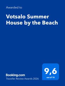 Votsalo Summer House by the Beach