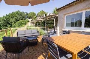 Maison de vacances avec piscine près de Maleville 150 m²