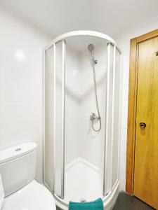 Acogedor estudio con terraza y AC