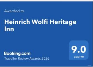 Heinrich Wolfi Heritage Inn
