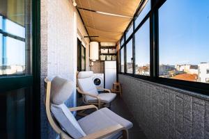 Top-floor Matosinhos 2BR Terrace