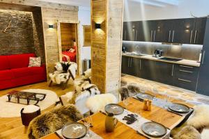 Renovated flat at the foot of the Grands Montets