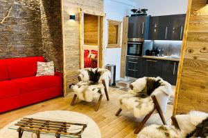 Renovated flat at the foot of the Grands Montets