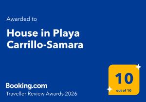 House in Playa Carrillo-Samara