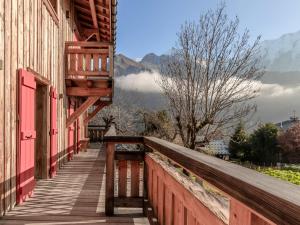 Chalet rénové pour 10 pers., St-Gervais, balcon, parking - FR-1-663-54