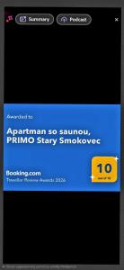 Apartman so saunou, PRIMO Stary Smokovec