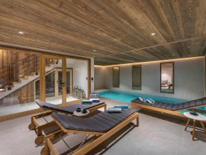 Luxueux chalet neuf à Saint-Martin avec piscine - FR-1-570-51