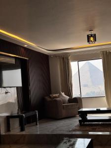 Khufus Heaven Pyramids View