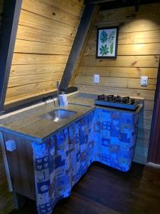 Chalé perto da trilha da Praia do Moçambique