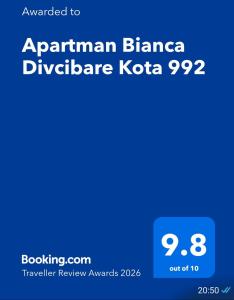 Apartman Bianca Divcibare Kota 992