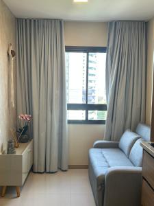 Apartamento Quarto e Sala, andar alto, moderno e completo em Salvador