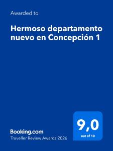 Hermoso departamento nuevo en Concepción 3