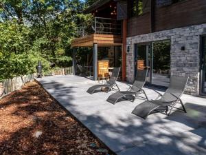 Chalet in the woods with Nordic bath