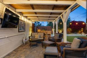 Desert Oasis - Epic Backyard Pool Bocce Firepit