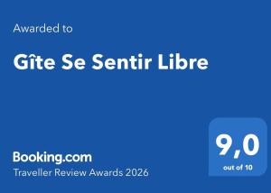 Gîte Se Sentir Libre