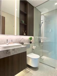 Luxury and Stlish 1BR in JVC, Pool, Gym Balcony