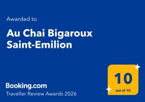 Au Chai Bigaroux Saint-Emilion