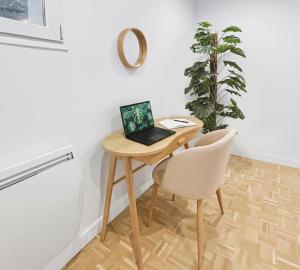 T2 élégant avec terrasse, central et rénové