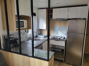 MH h007 3chambres et 1 sale de bain dans camping 4 étoiles