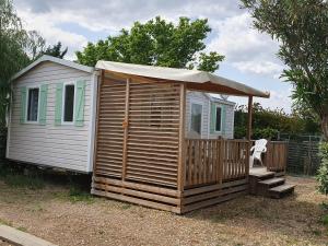 Mobile Home tout confort climatisé 4 à 6 personnes Camping Les Salins de la Gardiole ancien camping de LEurope à Vic La Gardiole