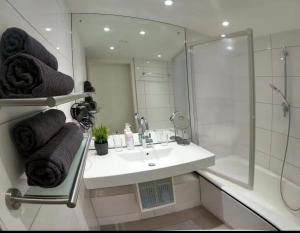 Moderne FeWo - Studio16 mit Bergblick