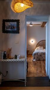 Chambre Cocooning avec accès jacuzzi et sauna