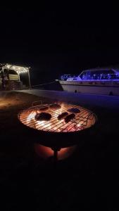 The Rose yacht on private lake