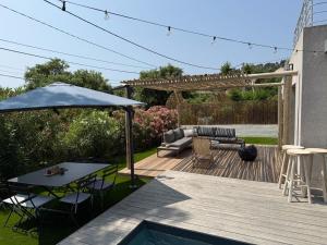 Sainte-Maxime - Villa privative 3 chambres - piscine