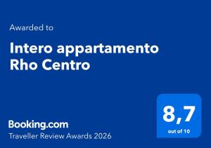 Intero appartamento Rho Centro