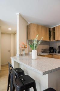 Stylish 2BR in Santiago with Balcony 5 guests