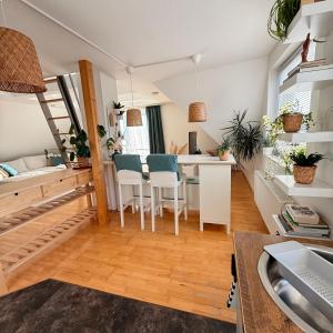 Gemütliche Galeriewohnung im Grünen