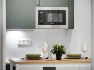 Freshly designed central studio