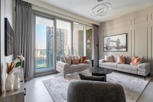 the London Condo - Executive 4BR Pad - Burj Khalifa & Fountain View