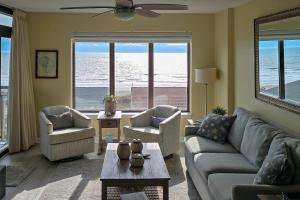 Ocean-View Condo Steps to Cherry Grove Beach!