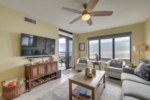 Ocean-View Condo Steps to Cherry Grove Beach!