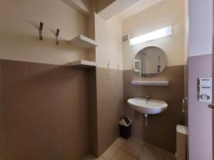 Steps from the quiet seaside path