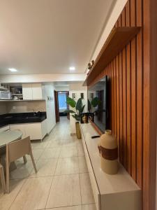 Pé na areia, vista panorâmica romântico Cabo Branco